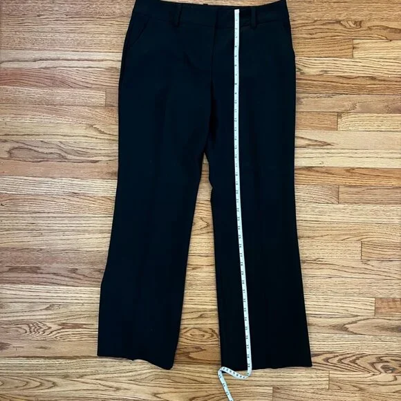 Trina Turk Black Wide Leg Trousers Pants Minimalist 8 Capsule Wardrobe - Picture 13 of 15